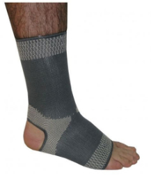 Adco Ankle Support Elastic Large Grey 1ζεύγος