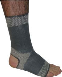 Adco Ankle Support Elastic Χ-Large Grey 1ζεύγος