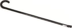 Adco Wooden Walking Stick One-piece Beech 06150 Black 1τμχ 