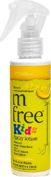 BNeF M Free Kids Spray Lotion Banana Φυτικό Εντομοαπωθητικό με Άρωμα Μπανάνα 125ml 140