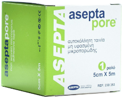 Asepta Aseptapore Non Woven Adhesive Tape 5cmx5m 1τμχ