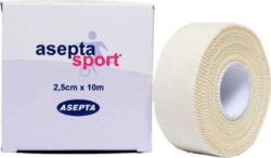 Asepta Sport Tape 2,5cmx10m White 1τμχ