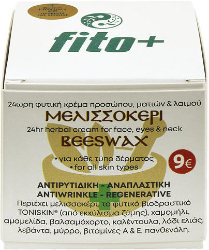 Fito+ 24hr Face Cream with Beeswax Κρέμα 24ωρη Προσώπου Αντιρυτιδική Αναπλαστική με Μελισσοκέρι 50ml 160