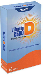 Quest Vitamin D3 2500IU 60tabs