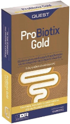 Quest Probiotix Gold Ενισχυμένο Συμπλήρωμα Προβιοτικών Για Την Ισορροπία Της Εντερικής Χλωρίδας 15caps 26