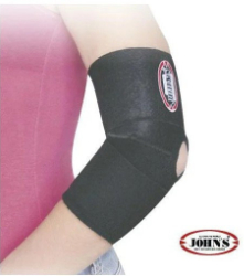 John's Elbow Bandage Black Line 120216 One Size 1τμχ