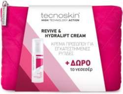 Tecnoskin Revive & Hydra Lift Cream Κρέμα Προσώπου 40+ 50ml & Δώρο Νεσεσέρ 144