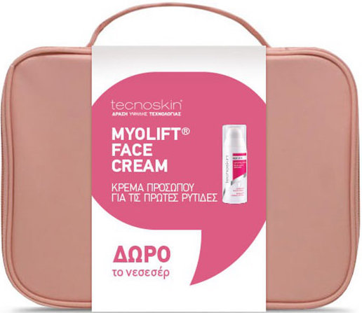 Tecnoskin Set Myolift Face Cream, Κρέμα Προσώπου Για Τις Πρώτες Ρυτίδες 30+ 50ml & Δώρο Νεσεσέρ 189