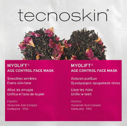 Tecnoskin Myolift Age Control Face Mask Μάσκα Προσώπου Αντιγήρανσης, 2x6ml 18