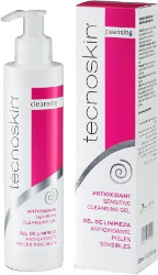 Tecnoskin Anti Age Antioxidant Sensitive Cleansing Gel Τζελ Καθαρισμού & Ντεμακιγιάζ 200ml 250