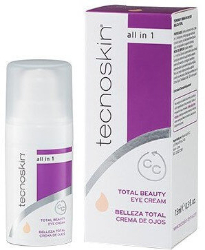 Tecnoskin Total Beauty Eye Cream CC  Αντιρυτιδική Kρέμα Ματιών με Χρώμα 15ml 50