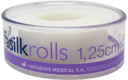 Karabinis Medical Alfasilk Rolls 1.25cmX5m 1τμχ