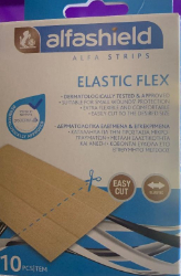 Alfashield Strips Elastic Flex Αυτοκόλλητα Επιθέματα (100mmx60mm) 10τμχ 22