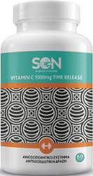 SON Vitamin C 1000MG Time Release Bottle Συμπλήρωμα Διατροφής για Ενίσχυση του Ανοσοποιητικού Συστήματος 60tabs 120