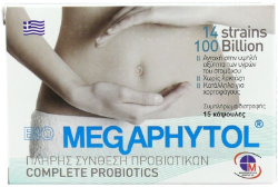 Medichrom Bio Megaphytol Συμπλήρωμα Διατροφής Πλήρης Σύνθεση Προβιοτικών 15caps 25