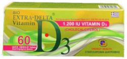Medichrom Bio Extra Delta Vitamin D3 1200IU 60tabs