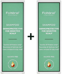 Foltene 1+1 Shampoo Dermoprotective Sensitive Scalp 2x200ml