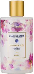 Blue Scents Shower Gel Pure Αφρόλουτρο με Εκχυλίσματα Βοτάνων Ελαιόλαδο Άρωμα Νότες Εσπεριδοειδών Γιασεμιού 300ml 320
