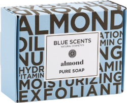 Blue Scents Pure Soap Almond Σαπούνι Ενυδατικό Μαλακτικό με Άρωμα Αμυγδάλου 135gr 150