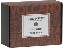 Blue Scents  Pure Soap Volcano Σαπούνι Ενυδατικό Μαλακτικό με Ηφαιστειακή Λάβα 135gr 150