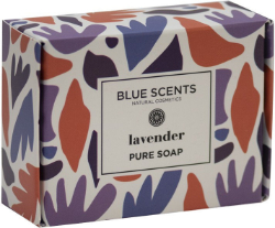 Blue Scents Pure Soap Lavender Σαπούνι Ενυδατικό Μαλακτικό με Άρωμα Λεβάντα 135gr 150