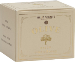Blue Scents Olive Green Olive Oil Soap Σαπούνι Πράσινο με Οργανικό Ελαιόλαδο 200gr 215