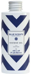 Blue Scents Shower Gel Olive Oil & Salt Flower Αφρόλουτρο με Εκχυλίσματα Βοτάνων Άρωμα Ελαιόλαδου Ανθό Αλατιού 300ml 320