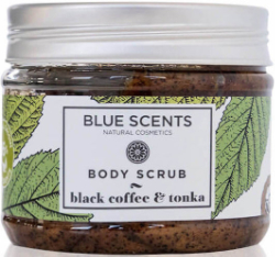 Blue Scents Body Scrub Black Coffee & Tonka 200ml 240