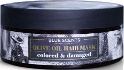 Blue Scents Olive Oil Hair Mask για Βαμμένα και Ταλαιπωρημένα Μαλλιά 210ml 240