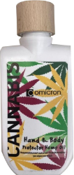 Omicron Luxury Cannabis Hand & Body Protector Hemp Oil 125ml