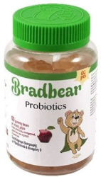Bradex Bradbear Probiotics & Vitamin D 60chew.tabs