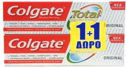 Colgate 1+1 Total Original Toothpaste 2x75ml