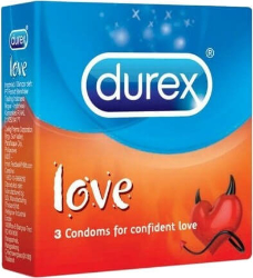 Durex Love Easy on Condoms with Lube 3τμχ