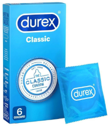 Durex Natural Condoms Προφυλακτικά Κλασικά & Ευκολοφόρετα 6τμχ 30