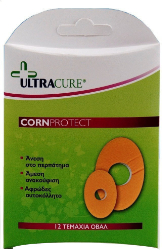 UltraCure Corn Protect Foam Plaster Oval 12τμχ