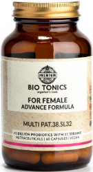 Bio Tonics For Female Advance Formula Συμπλήρωμα για Γυναίκες για την Ενίσχυση του Ανοσοποιητικού 60vcaps 140
