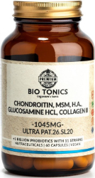 Bio Tonics Glucosamine Chondroitine Complex 1045mg Συμπλήρωμα Διατροφής για την Υγεία των Αρθρώσεων 60vcaps 120