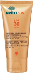 Nuxe Sun Delicious Cream High Protection SPF30 Αντηλιακή Κρέμα Προσώπου 50ml 77