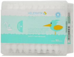 Helenvita Baby Safety Cotton Buds 50τμχ