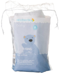 Helenvita Baby Cotton Pads Pure Cotton Δίσκοι Καθαρισμού από Αγνό Βαμβάκι 50τμχ 61