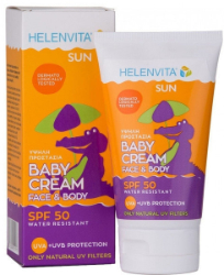  Helenvita Sun Baby Cream SPF50 Βρεφικό Αντηλιακό 100ml