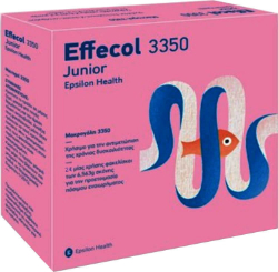 Epsilon Health Effecol Junior 3350 Συμπλήρωμα Διατροφής για την Αντιμετώπιση της Παιδικής Δυσκοιλιότητας 24sachets 100