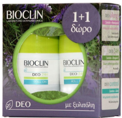 Bioclin 1+1 Deo 24h Roll-on Alcohol Free 2x50ml