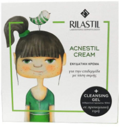 Rilastil Acnestil Set Cream 50ml & Cleansing Gel 100ml 