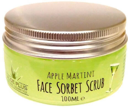 Aloe+Colors Apple Martini Face Sorbet Scrub Απολεπιστικό Προσώπου 100ml 130