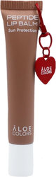 Aloe Colors Peptide Sun Protection Lip Balm Chocolate Mouse Ενυδατικό Βάλσαμο Χειλιών με Αντηλιακή Προστασία, Πεπτίδια, Υαλουρονικό Οξύ & Βιταμίνη Ε 15ml 30