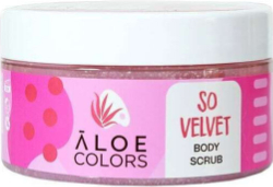 Aloe+ Colors So Velvet Body Scrub Απελπιστικό Σώματος Mε Βιολογική Αλόη & Βιταμίνες 200ml 255