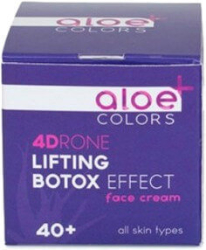 Aloe+ Colors 4Drone Lifting Botox Effect Face Cream 40+ Κρέμα Προσώπου Ανόρθωσης 50ml 87