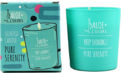 Aloe+ Colors Pure Serenity Scented Soy Candle 1pic