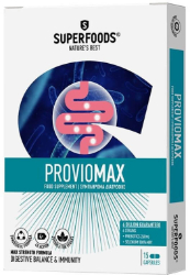 Superfoods Proviomax Συμπλήρωμα Διατροφής με Προβιοτικά για την Υγεία του Γαστρεντερικού Συστήματος 15caps 30
